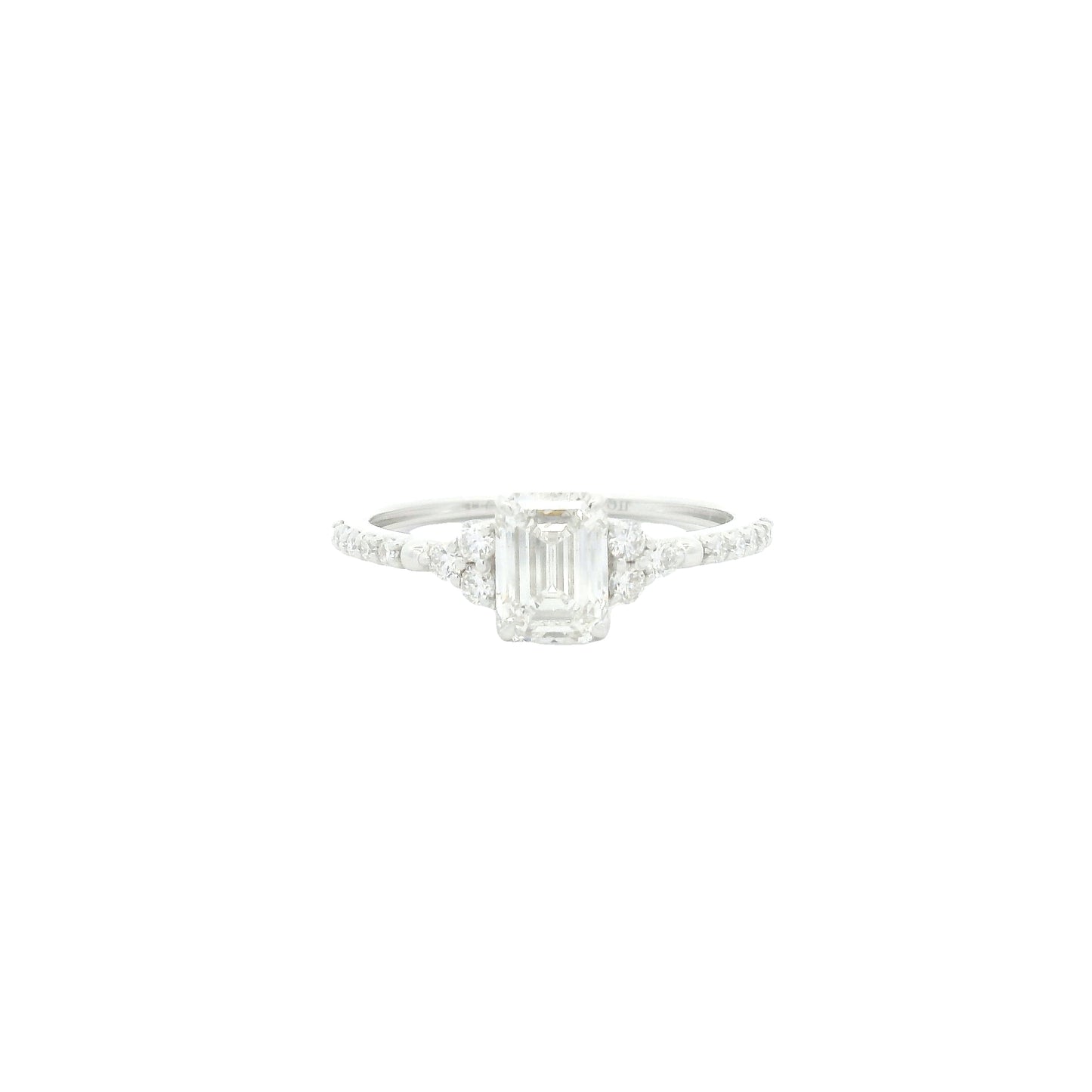 1.34 Carats Lab Grown Diamond 14K Gold Ring
