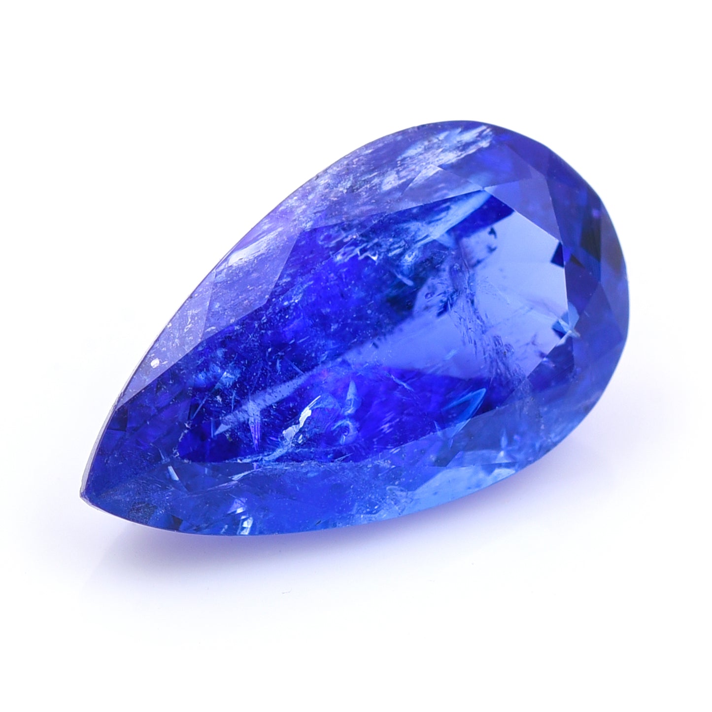 7.84 Natural Zoisite Tanzanite Pear Mixed Cut Gemstone