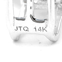 3.52 Carats Lab Grown Diamond 14K Gold Pendant