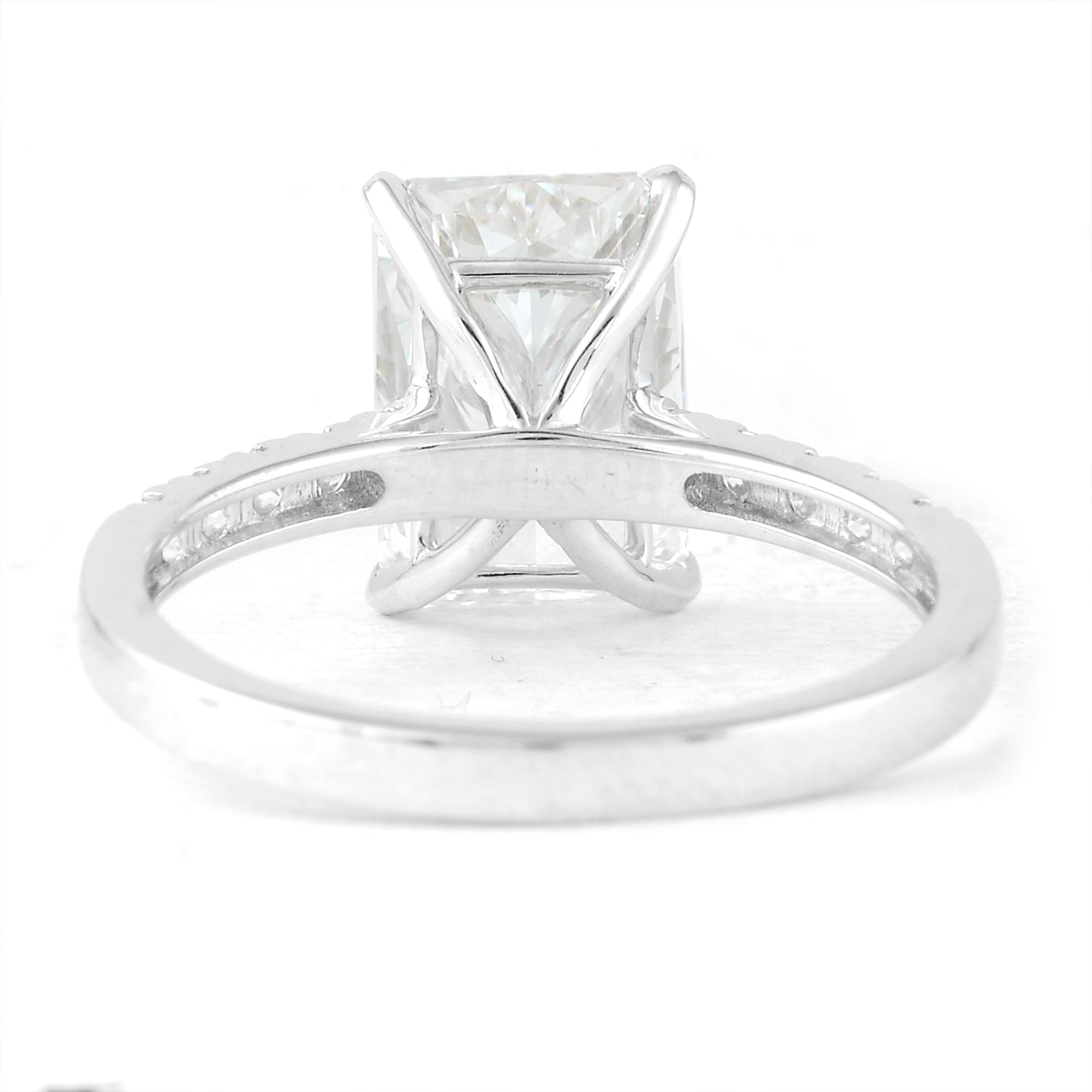4.34 Carats Lab Grown Diamond 14K Gold Ring
