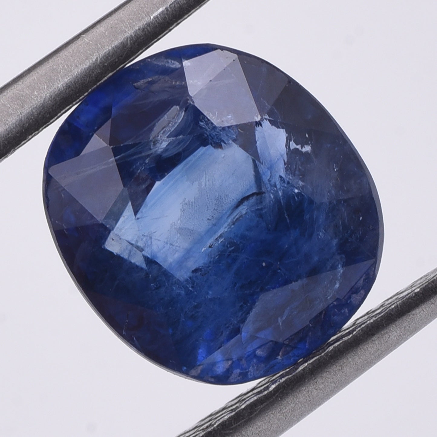 2.62 Natural Corundum Sapphire Rectangular Cushion Mixed Cut Gemstone