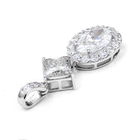 2.64 Carats Lab Grown Diamond 14K Gold Pendant