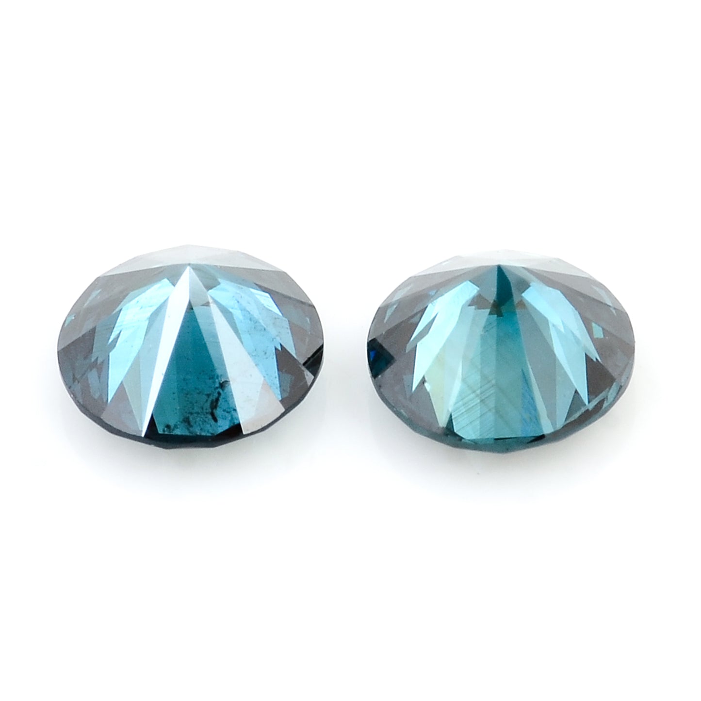 0.40 Blue Diamond Round Loose Gemstone