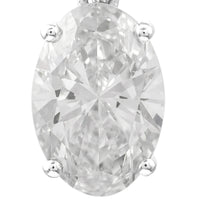2.04 Carats Lab Grown Diamond 14K Gold Pendant