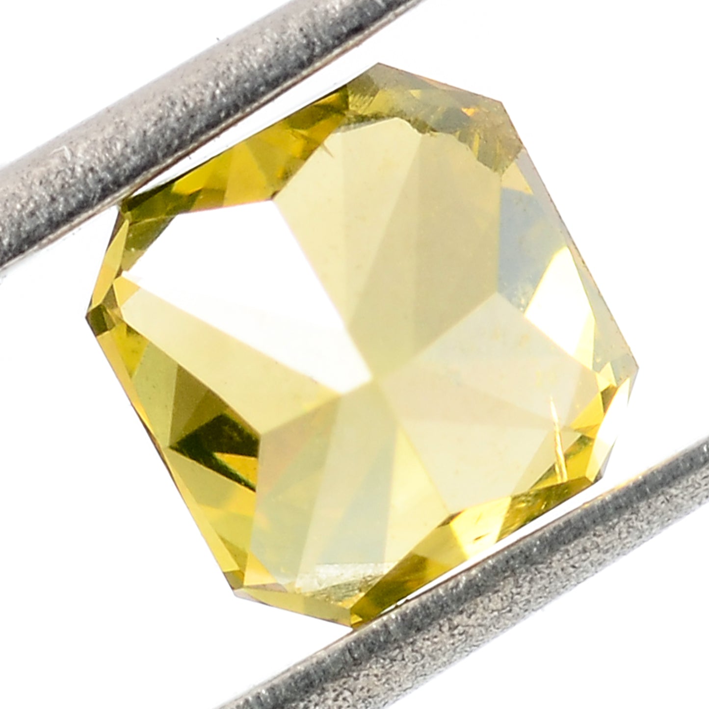 0.34 Carat Yellow Diamond Octagon Loose Gemstone