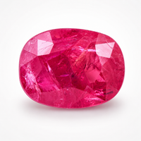 2.35 Natural Corundum Ruby Rectangular Cushion Mixed Cut Gemstone