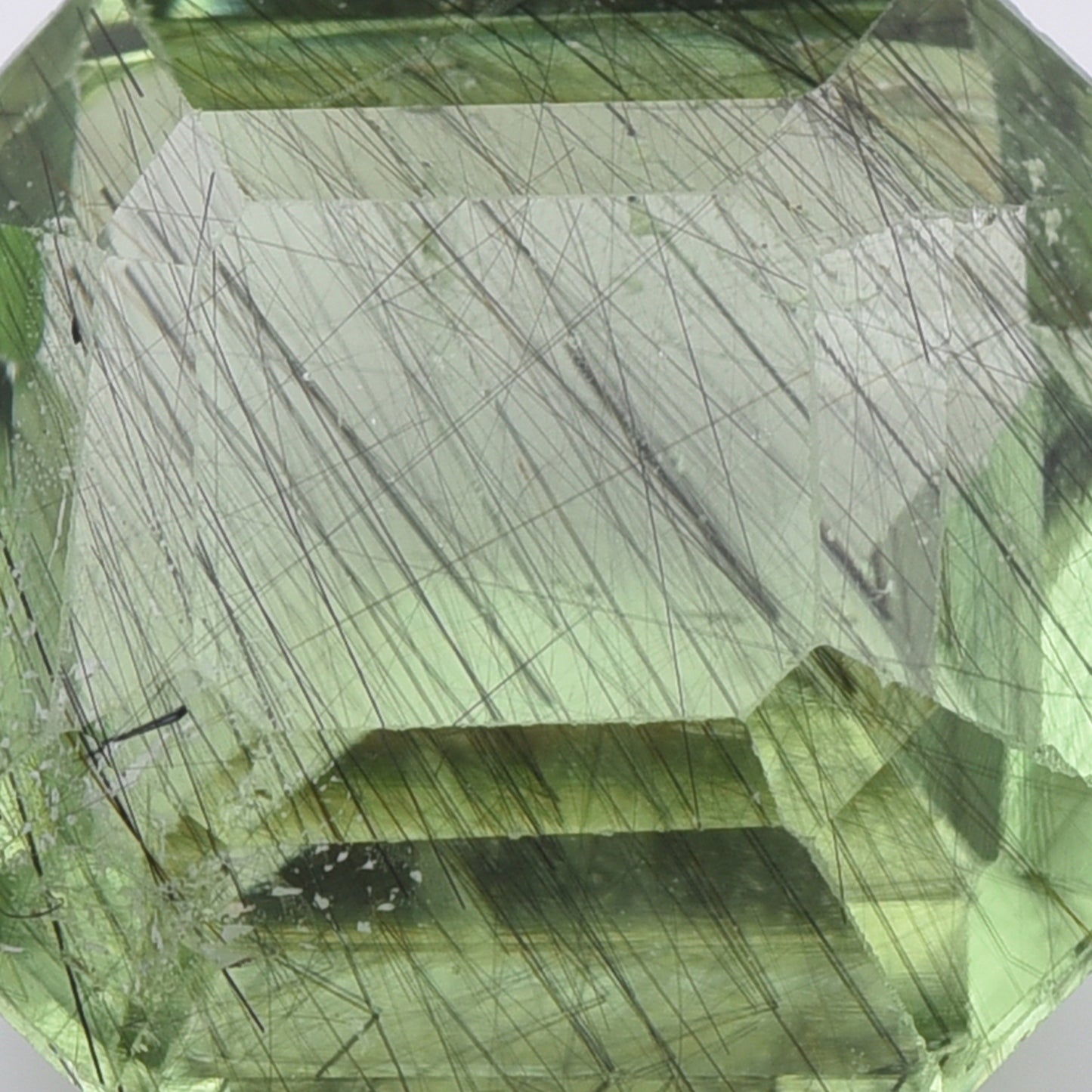 6.31 Natural Peridot Emerald Cut Gemstone