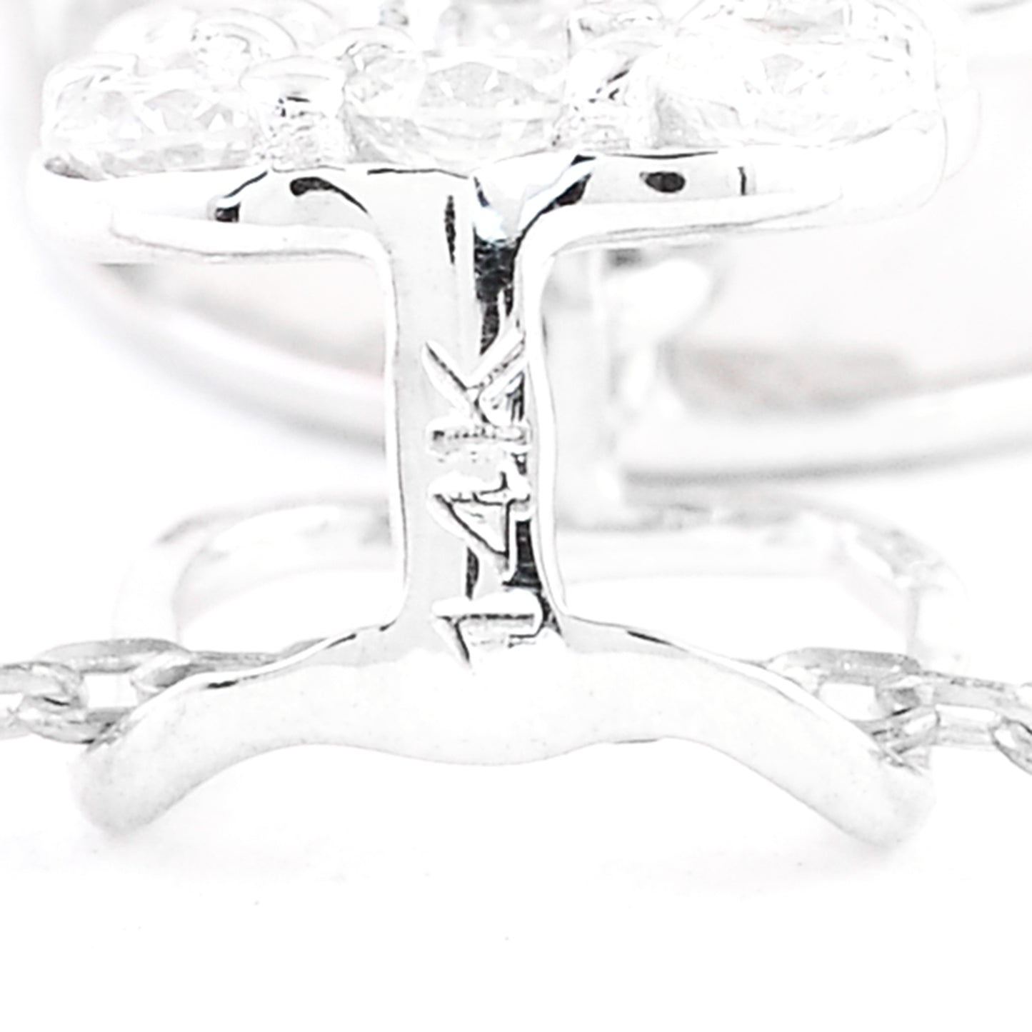 5.22 Carats Pink Lab Grown Diamond 14K Gold Pendant