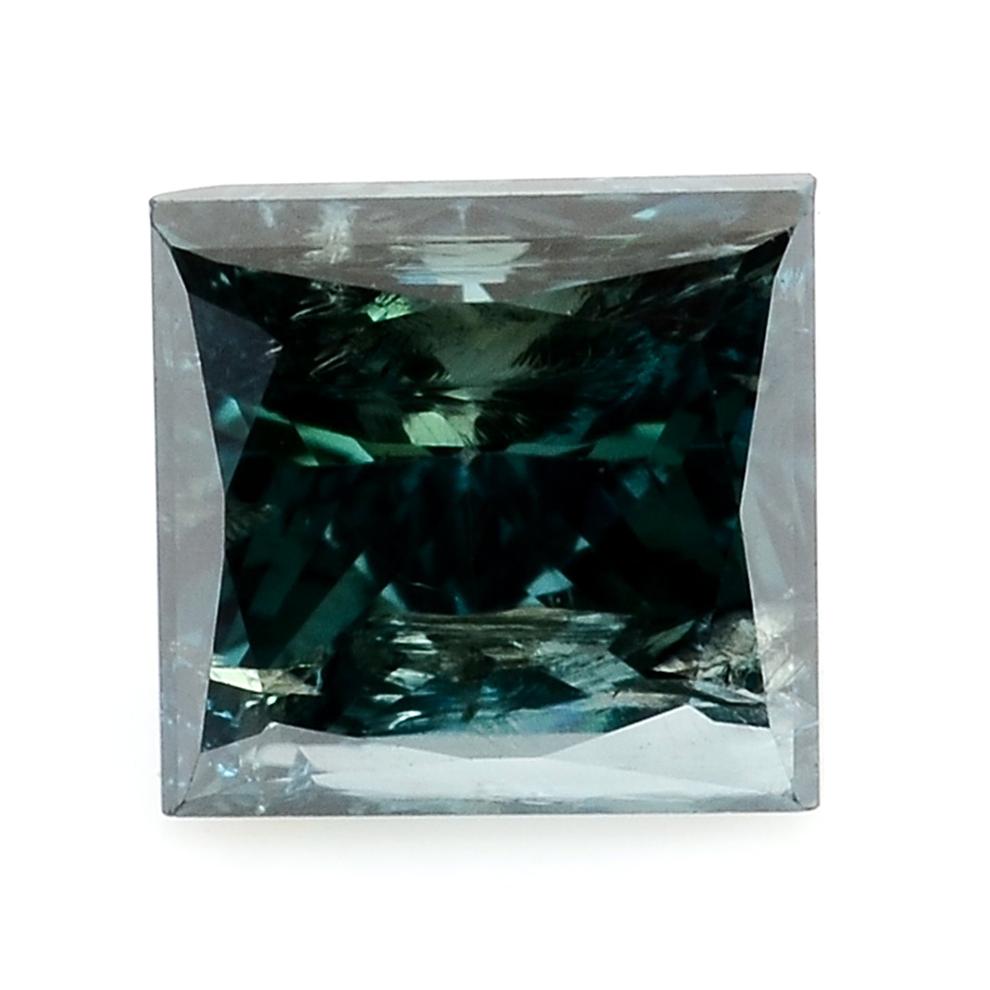 0.33 Blue Diamond Sqaure Loose Gemstone