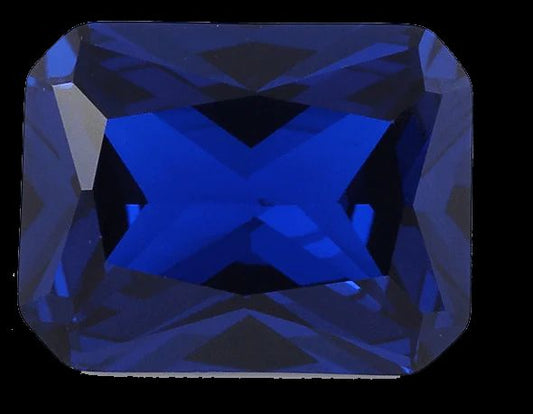3.90 Carats Blue Sapphire Rectangle Loose Gemstone