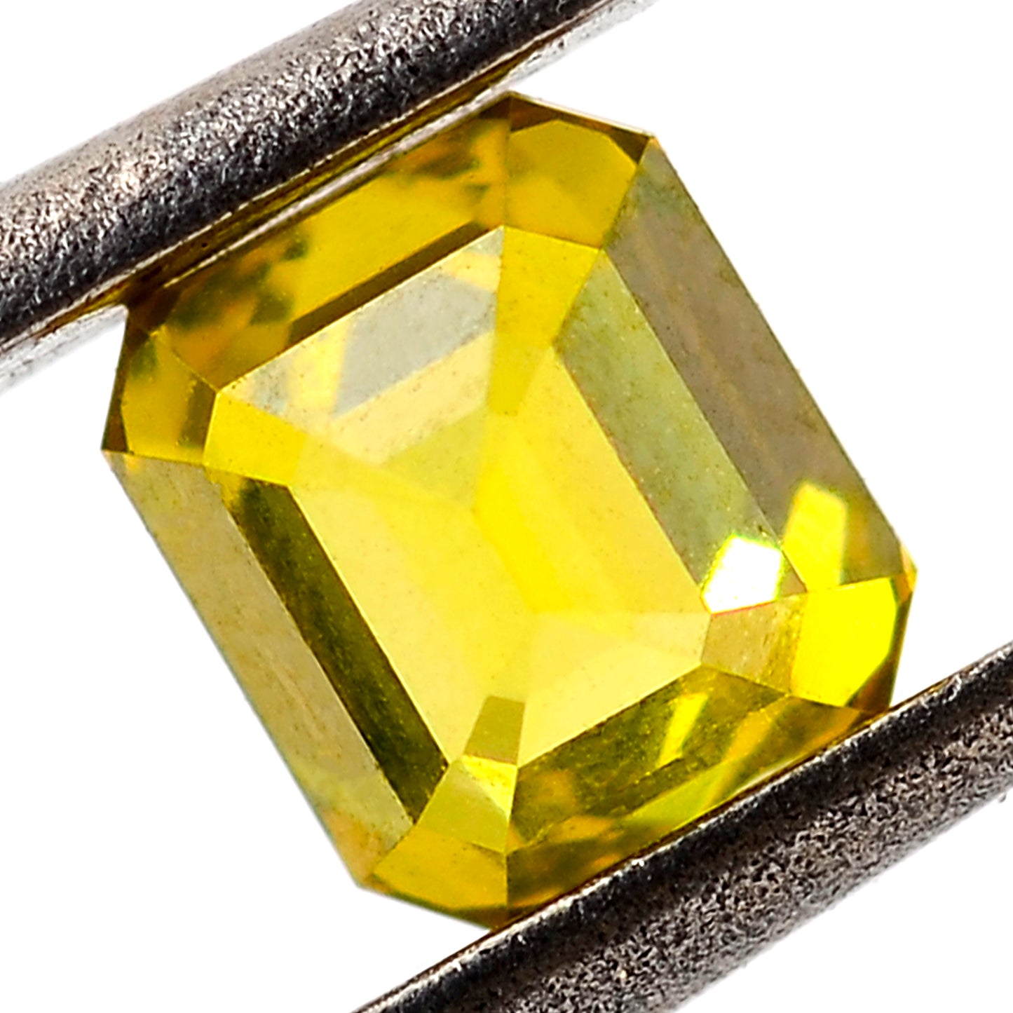 0.26 Yellow Diamond Octagon Loose Diamond