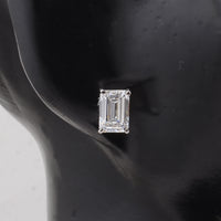 4.00 Carats Lab Grown Diamond 14K Gold Earrings