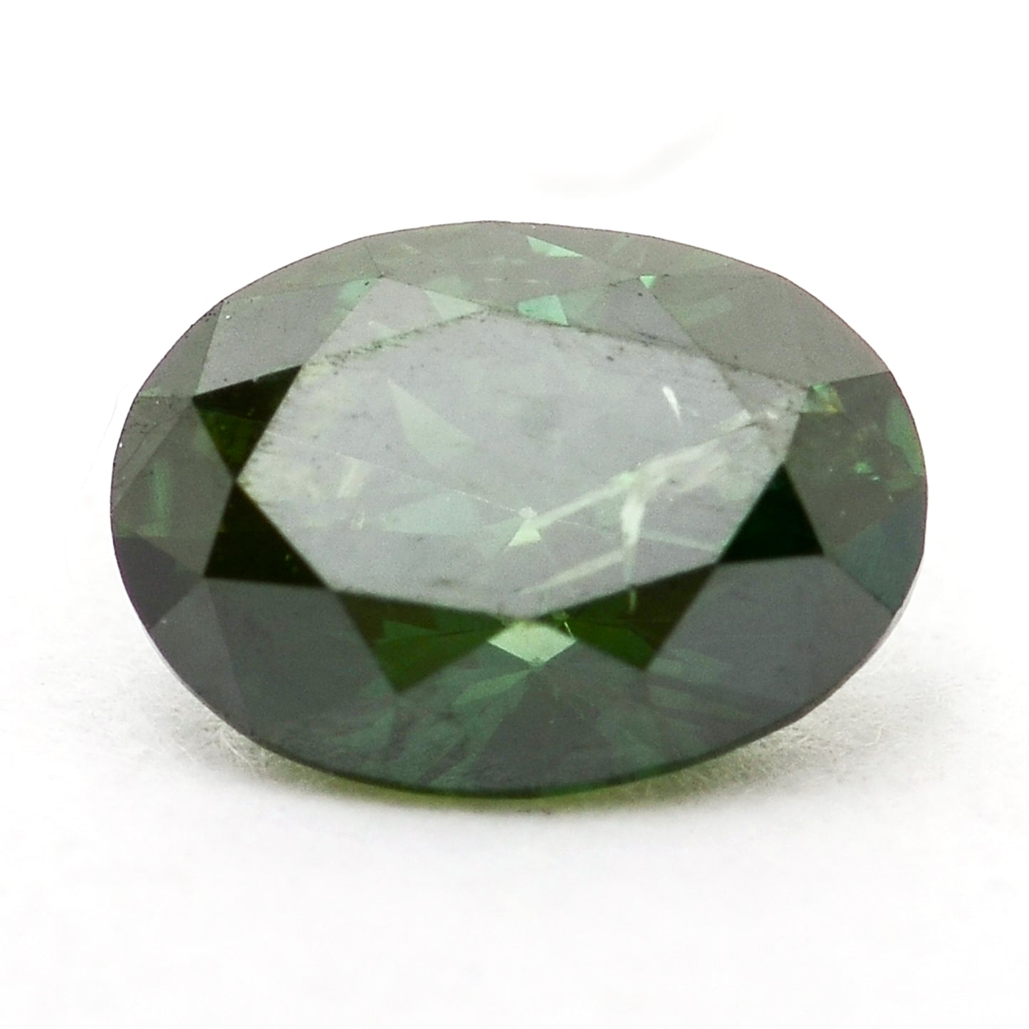 0.34 Green Diamond Pear Loose Diamond