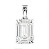 5.08 Carats Lab Grown Diamond 14K Gold Pendant