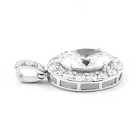 2.53 Carats Lab Grown Diamond 14K Gold Pendant