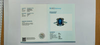 2.50 Ct Oval Mixed Cut Natural Sapphire 14K Gold Ring