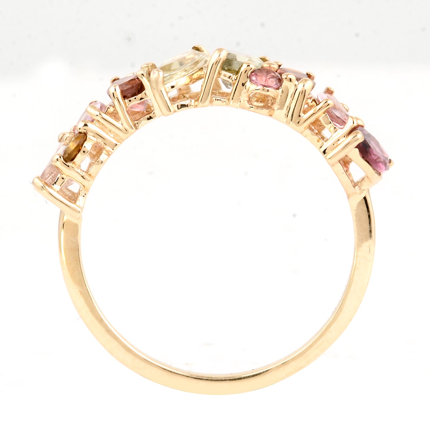 1.27 Carats Natural Tourmaline 14K Gold Ring