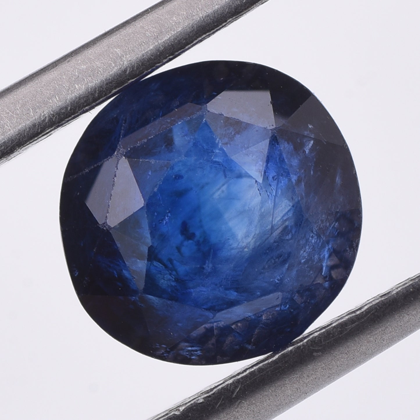 2.73 Natural Corundum Sapphire Round Mixed Cut Gemstone
