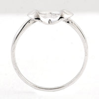 0.00 Ct Plain 925 Sterling Silver Ring