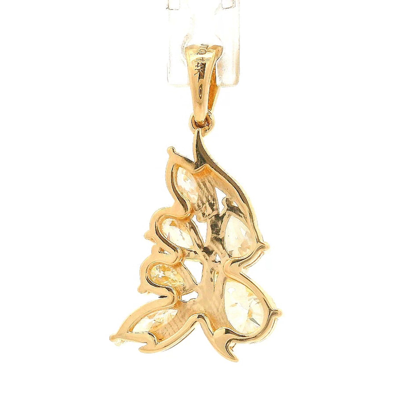 1.02 Ct Marquise Diamond 14K Gold Pendant