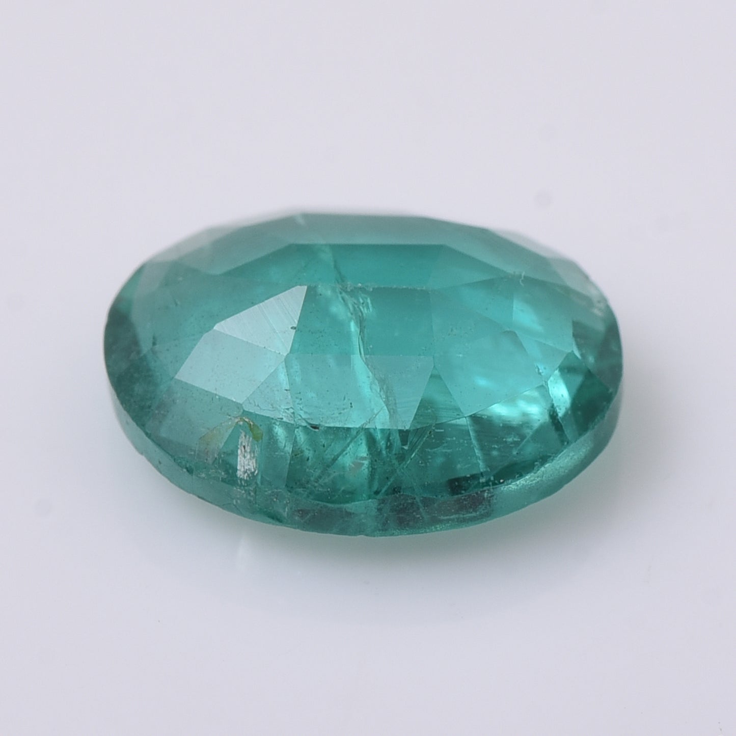 2.02 Natural Beryl Emerald Oval Mixed Cut Gemstone