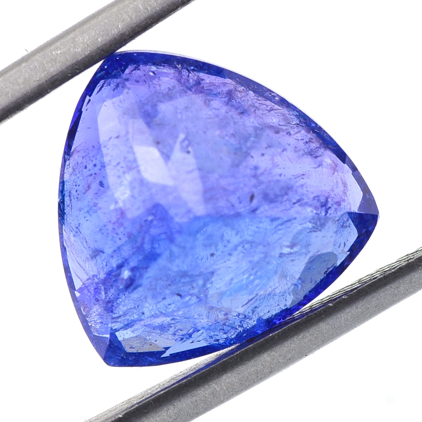 8.04 Natural Zoisite Tanzanite Triangular Mixed Cut Gemstone