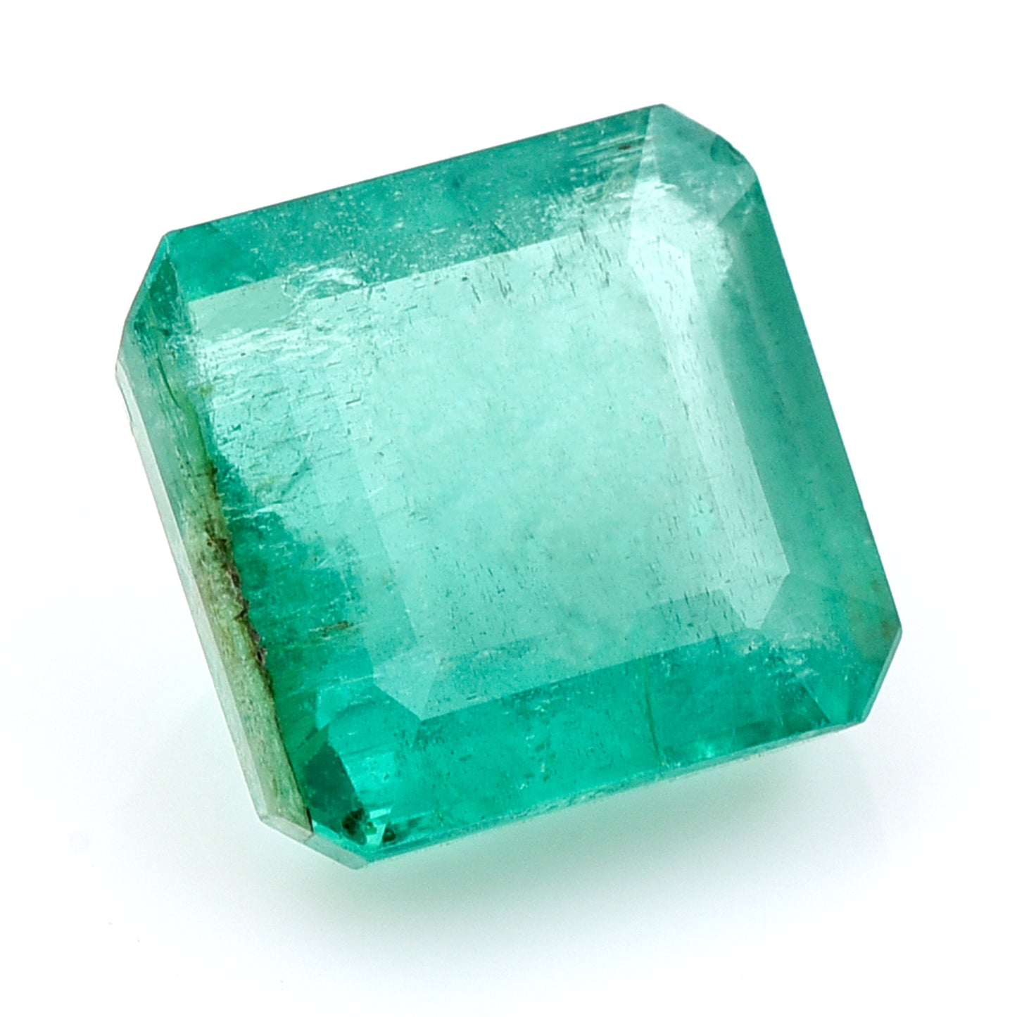 3.04 Natural Beryl Emerald Square Emerald Cut Gemstone