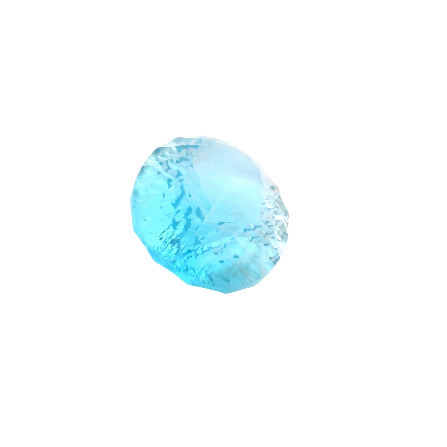 38.05 Blue Topaz Oval Gemstone