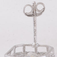 6.41 Carats Lab Grown Diamond 14K Gold Earrings