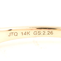 2.26 Ct Round Multi Tourmaline 14K Gold Ring