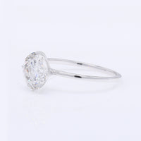 2.04 Carats Lab Grown Diamond 14K Gold Ring
