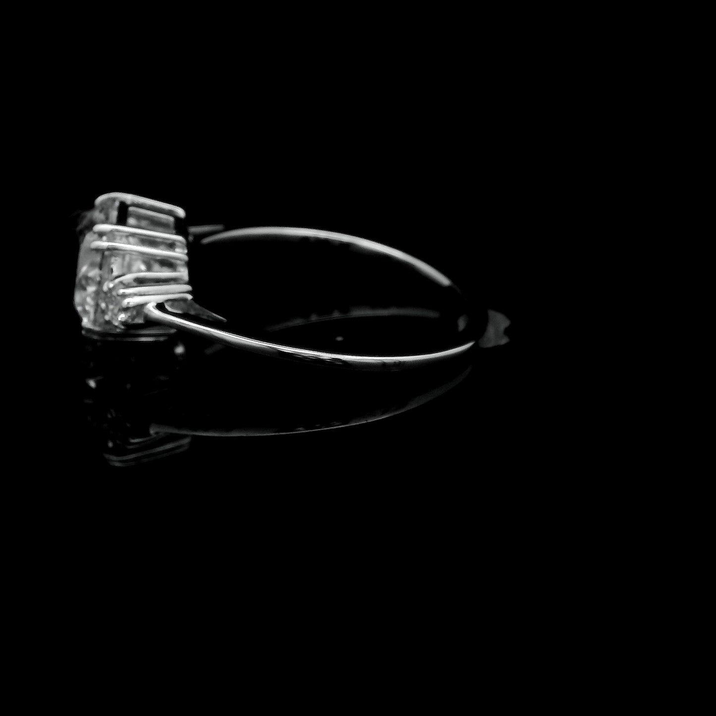 2.16 Ct Round Lab Grown Diamond 14K Gold Ring