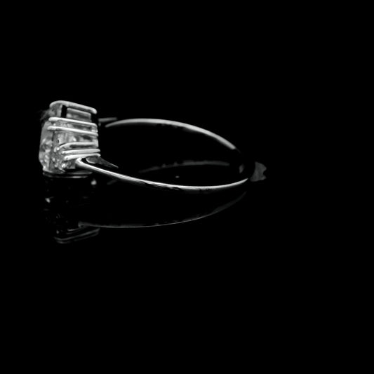 2.16 Ct Round Lab Grown Diamond 14K Gold Ring