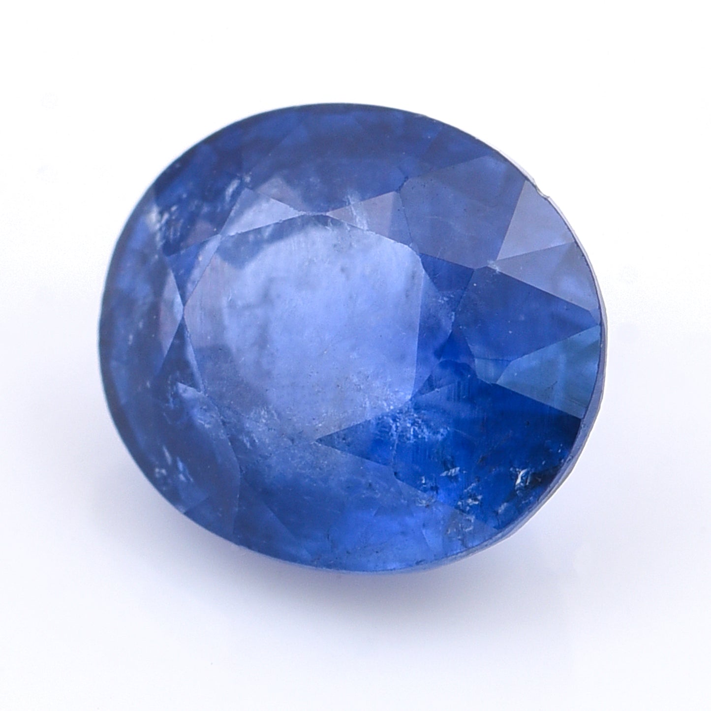 2.64 Natural Corundum Sapphire Oval Mixed Cut Gemstone