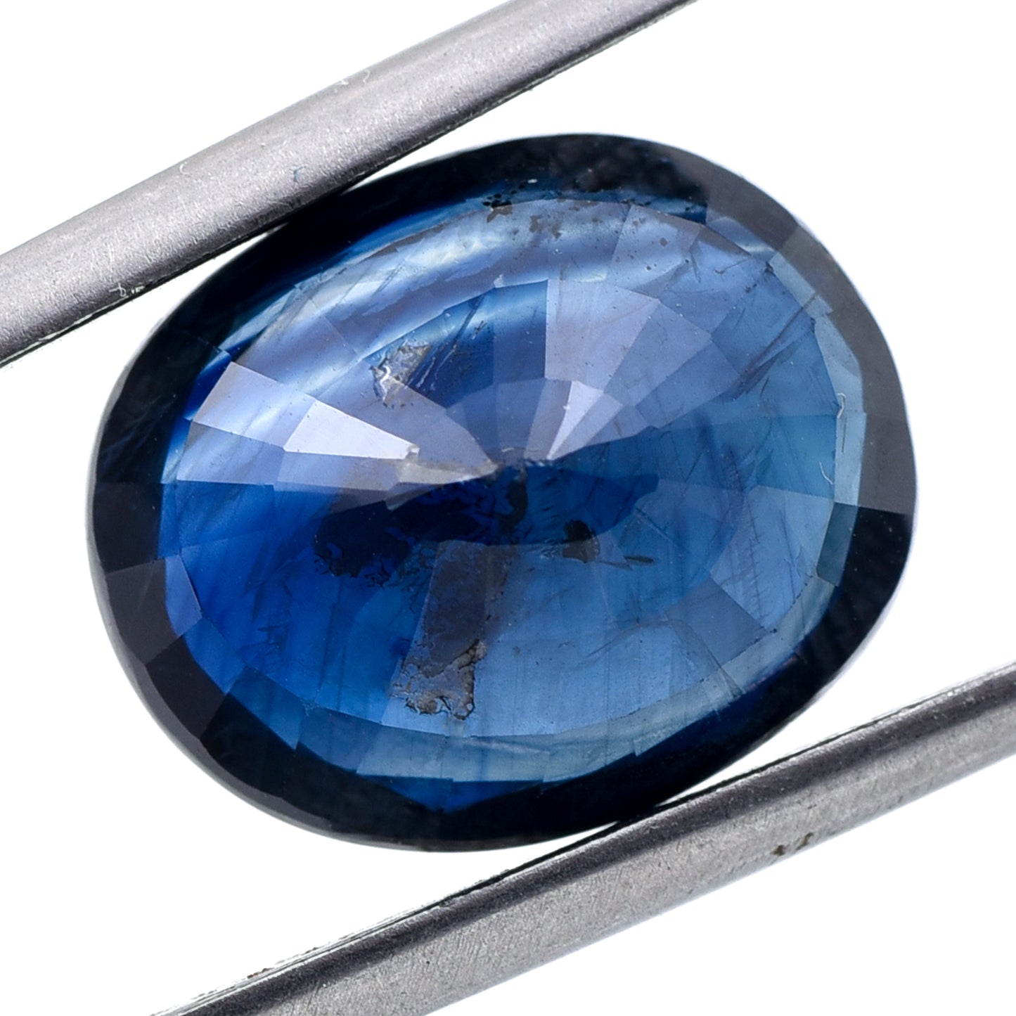 11.31 Natural Corundum Sapphire Oval Mixed Cut Gemstone