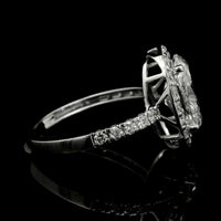 3.12 Carats Lab Grown Diamond 14K Gold Ring