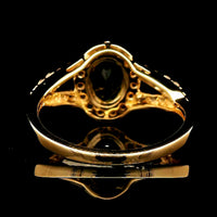 1.43 Ct Oval Tourmaline 14K Gold Ring