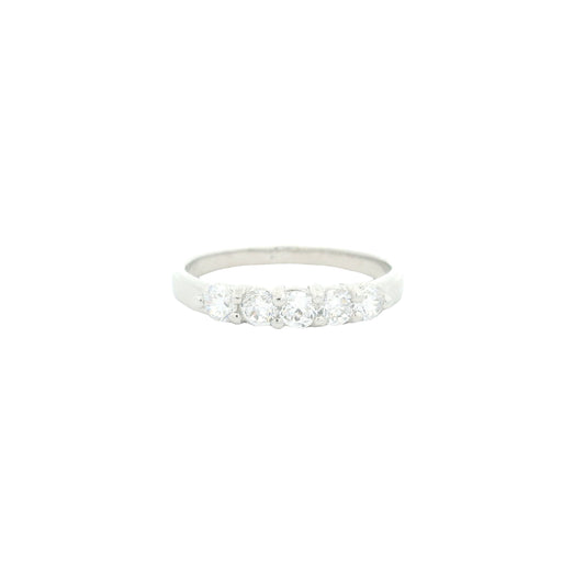 1.44 Ct Cubic Zirconia 925 Sterling Silver Ring
