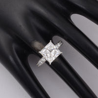 4.31 Carats Lab Grown Diamond 14K Gold Ring