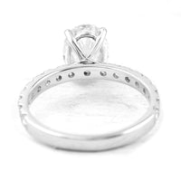 2.53 Carats Lab Grown Diamond 14K Gold Ring