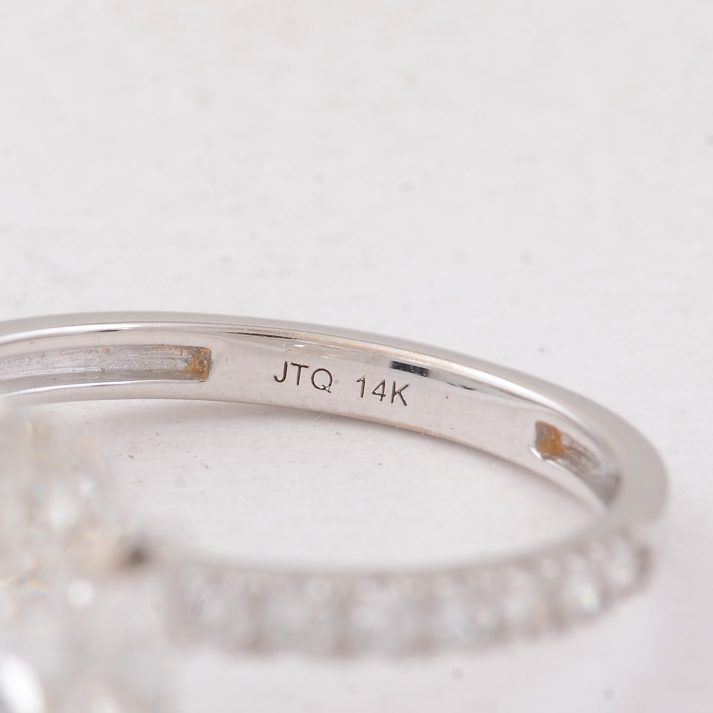 4.41 Carats Lab Grown Diamond 14K Gold Ring