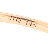 1.49 Ct Oval Mixed Cut Natural Pink Sapphire 14K Gold Ring