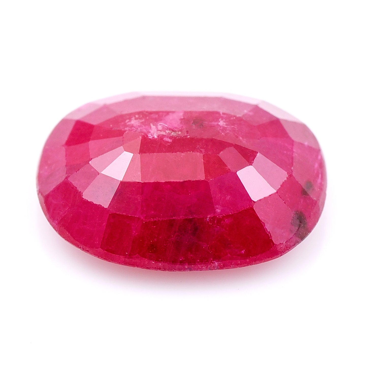 4.55 Natural Corundum Ruby Oval Mixed Cut Gemstone