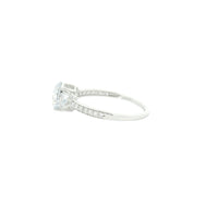 1.86 Carats Lab Grown Diamond 14K Gold Ring