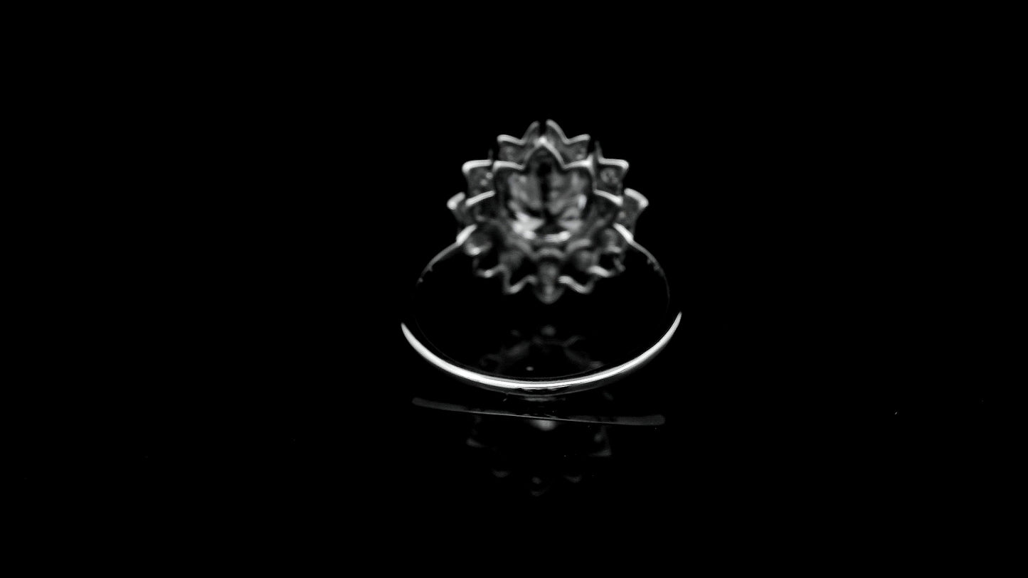 2.65 Carats Lab Grown Diamond 14K Gold Ring