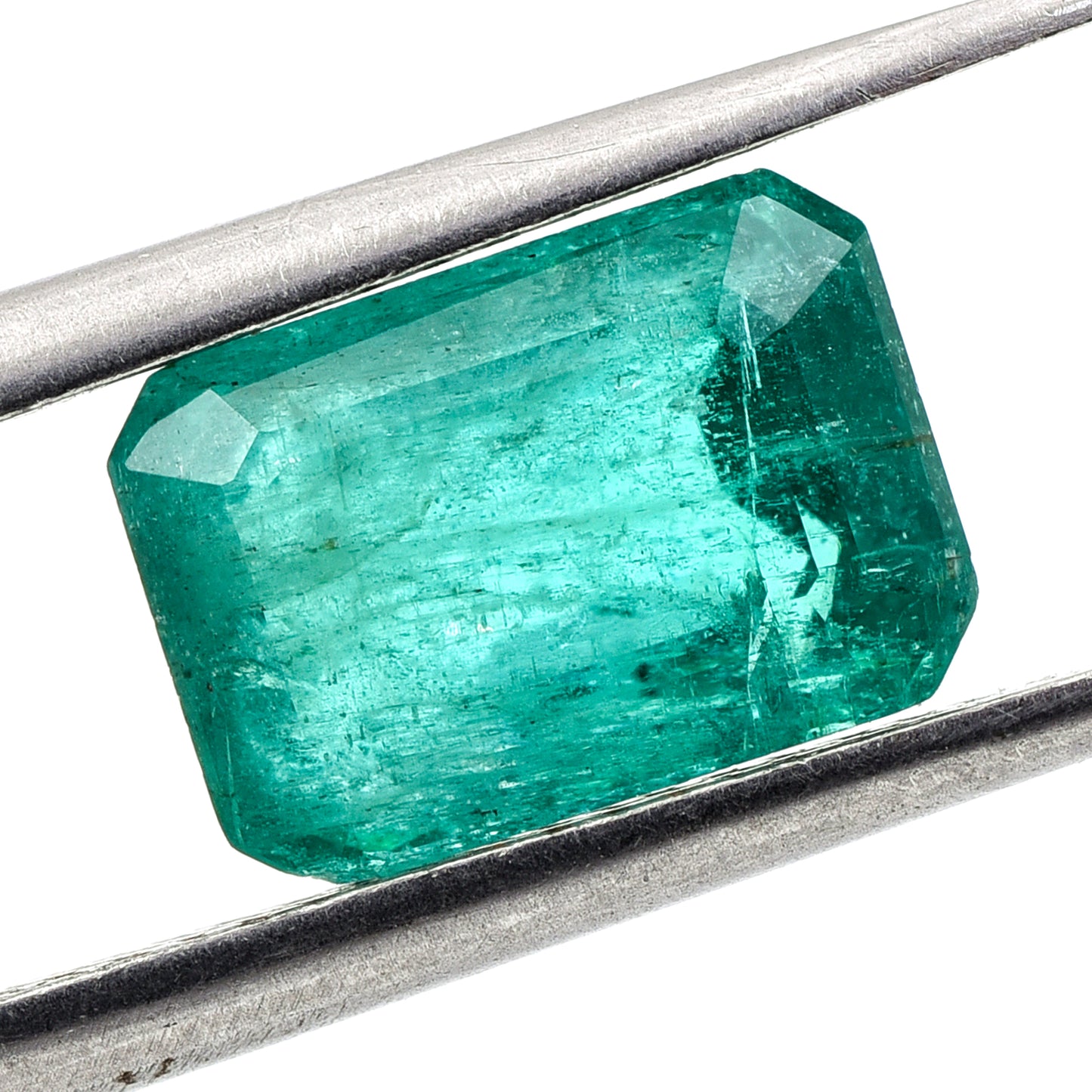 3.19 Natural Beryl Emerald Emerald Cut Gemstone