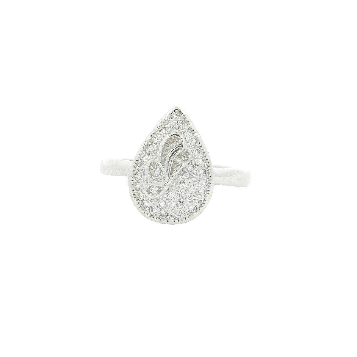 1.46 Ct Cubic Zirconia 925 Sterling Silver Ring