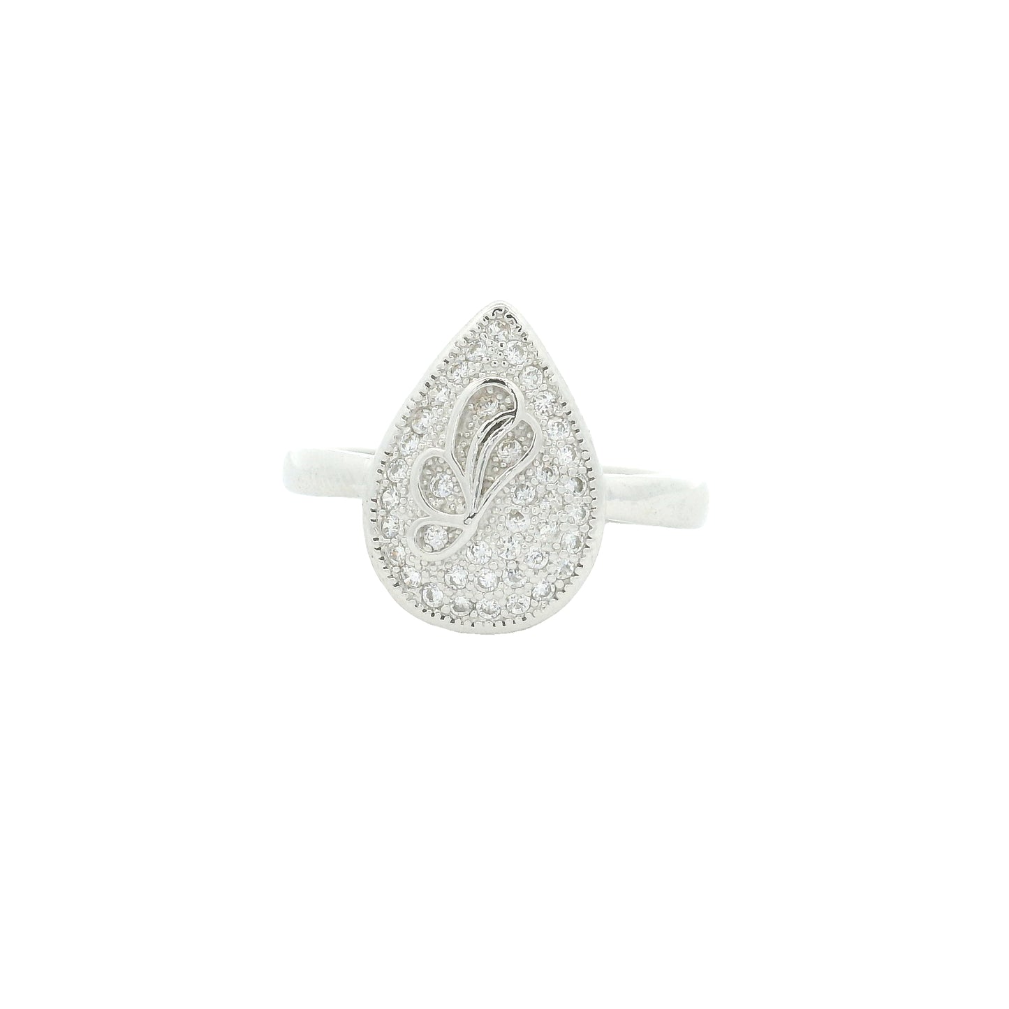1.46 Ct Cubic Zirconia 925 Sterling Silver Ring