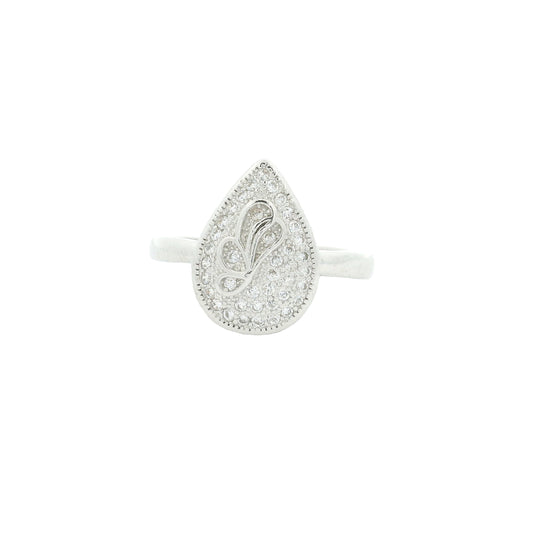1.46 Ct Cubic Zirconia 925 Sterling Silver Ring