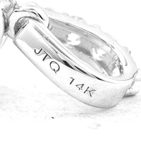 2.65 Carats Lab Grown Diamond 14K Gold Pendant